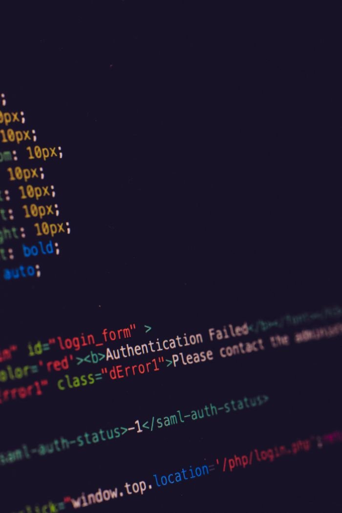 Mastering the First Impression: Your intriguing post title goes here Close-up of programming code on a dark screen, highlighting software development concepts.